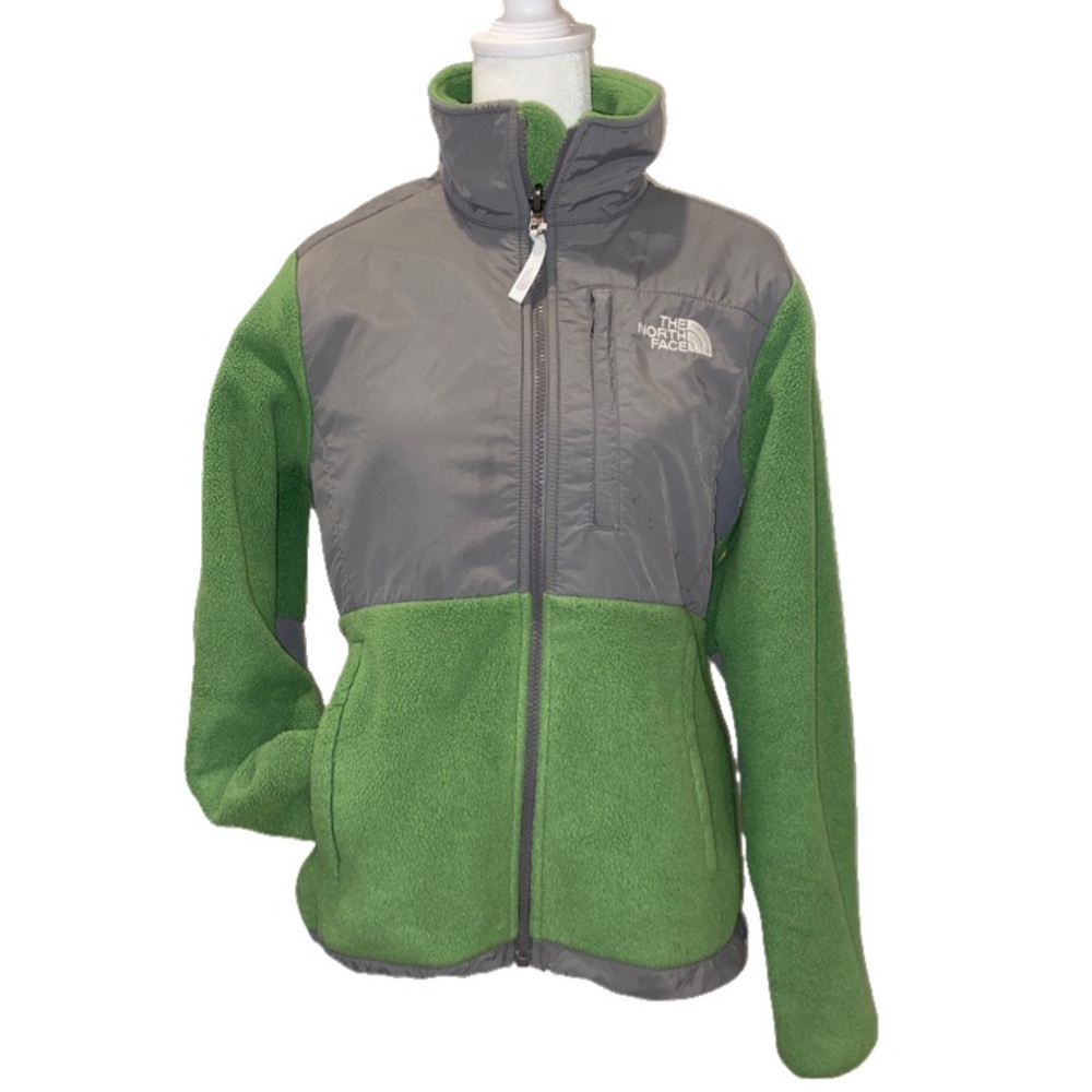The North Face Green & Gray Denali Polartec Fleece Jacket size Small